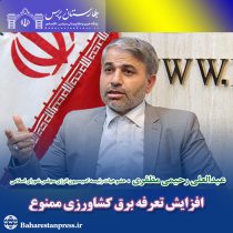 عبدالعلی رحیمی مظفری عضو هیات رئیسه کمیسیون انرژی مجلس شورای اسلامی: افزایش تعرفه ‎برق کشاورزی ممنوع
