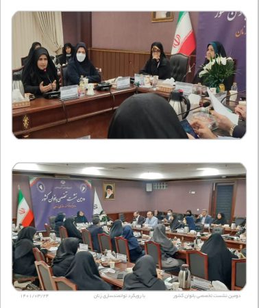دومین نشست تخصصی بانوان کشور با رویکرد توانمند سازی زنان با حضور مسئولین مختلف در حوزه بانوان و جمعی از کارافرینان برگزار شد.